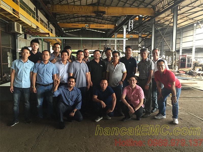 EMC tham gia đào tạo máy cắt CNC Plasma tại Victor Thermal Dynamics