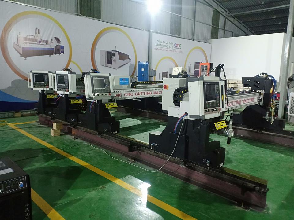 máy cắt cnc plasma emc 3000 tại chi nhánh emc sài gòn