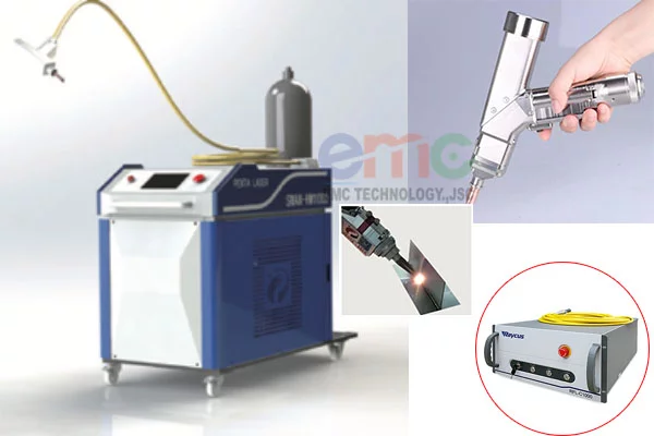 cấu tạo máy hàn laser fiber cầm tay