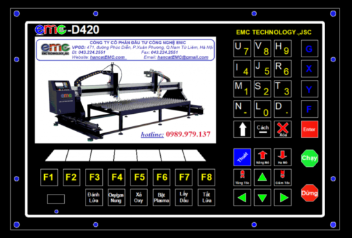 Bộ điều khiển CNC EMC-D420