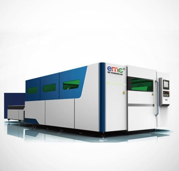 Máy cắt CNC Laser Fiber 2 bàn EMC-2060DF
