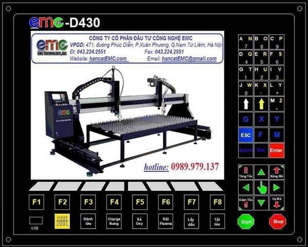 Bộ điều khiển máy cắt hoa văn cnc plasma