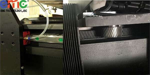 Đọng cơ servo bà thanh trượt máy cắt hoa văn cnc