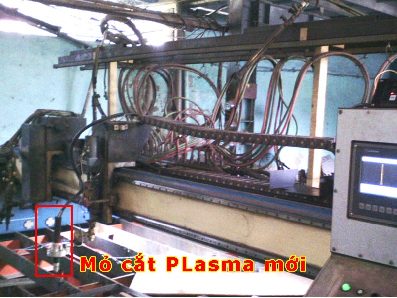 Thay thế nguồn cắt Plasma cho máy CNC tại cơ khí DST Việt Nam 