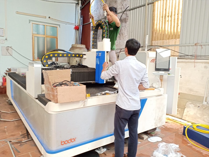 Nâng cấp máy cắt Laser tại Bắc Giang