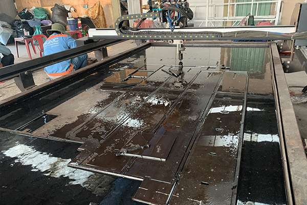 Máy cnc mini Plasma 2 ray EMC-1600 TP.HCM