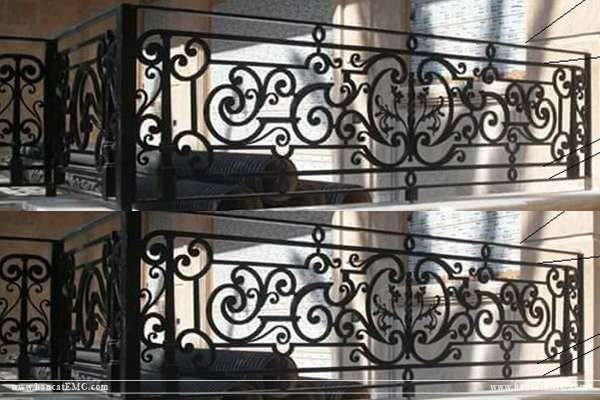 lan can ban công sắt cnc đẹp nhất 2020