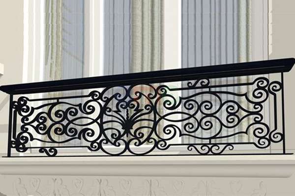 lan can ban công sắt cnc đẹp nhất 2020