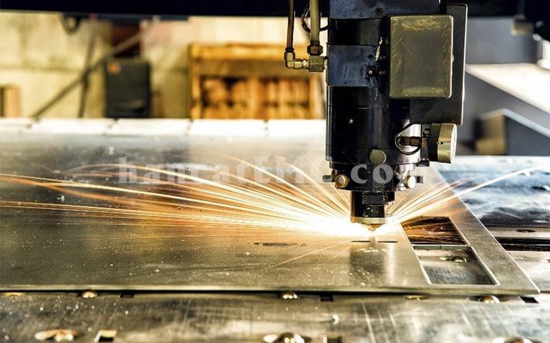 cắt laser inox bằng laser fiber