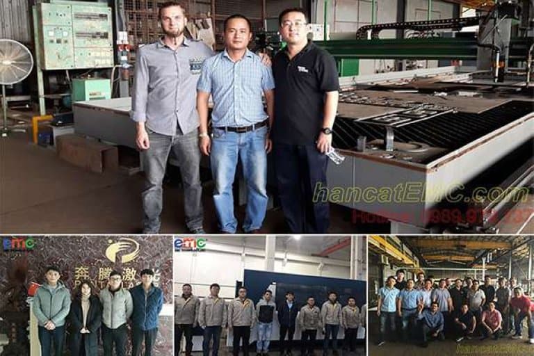 EMC được đào tạo bài bản về máy cắt laser