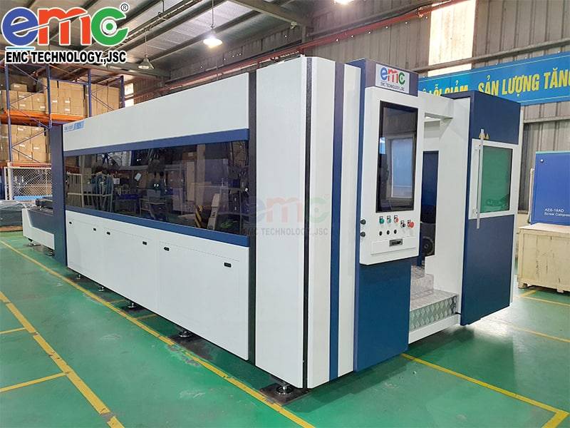 Máy cắt laser fiber tại Tập đoàn Sunhouse