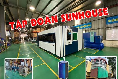 Máy cắt laser fiber tại Tập đoàn Sunhouse