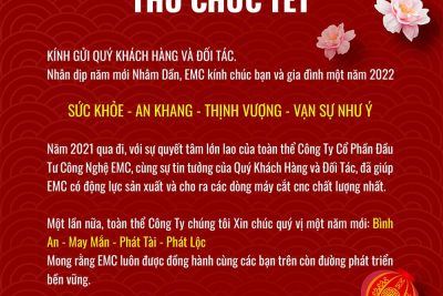 Thư Chúc Tết 2022 Cho Khách Hàng, Đối Tác của EMC