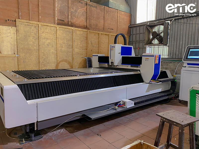 Máy cắt laser thứ 3 tại công ty Anh Chinh