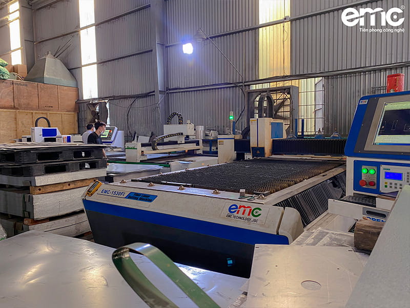 lắp đặt máy cắt laser tại Thái Bình