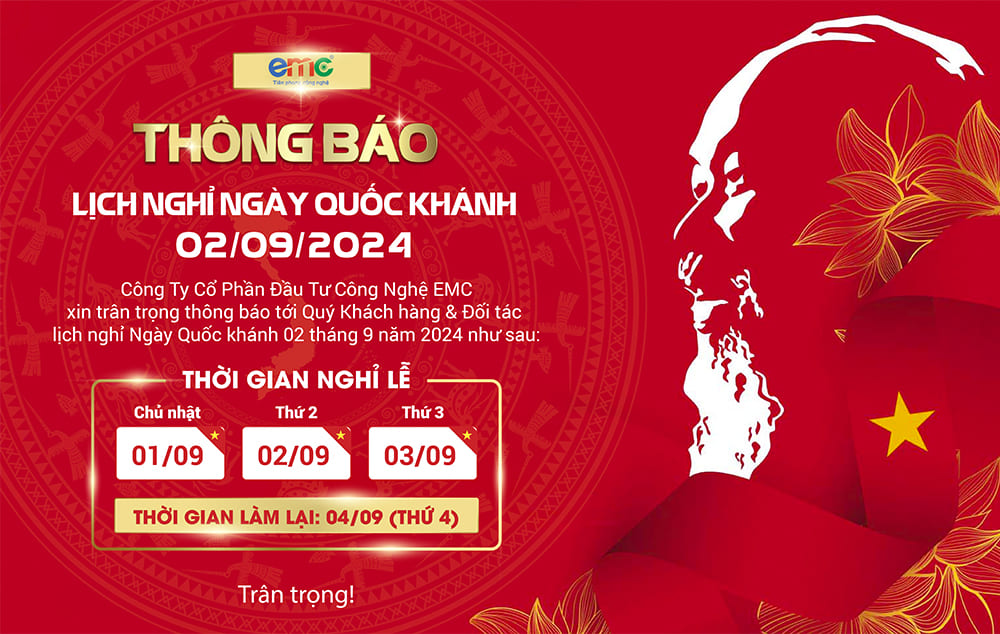 Lịch nghỉ lễ Quốc Khánh Mồng 2 tháng 9 năm 2024