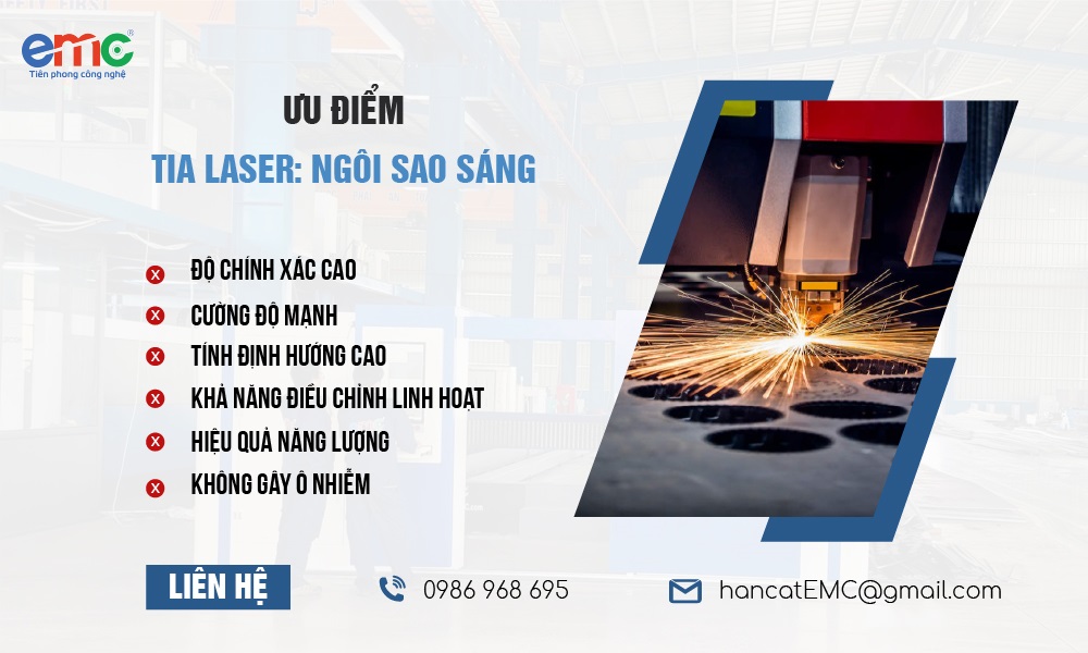 tia laser ngôi sao sáng doanh nghiệp