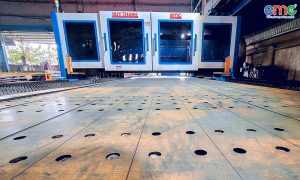 Kim Khí Huy Thành đầu tư máy cắt laser 60kw cắt Bevel