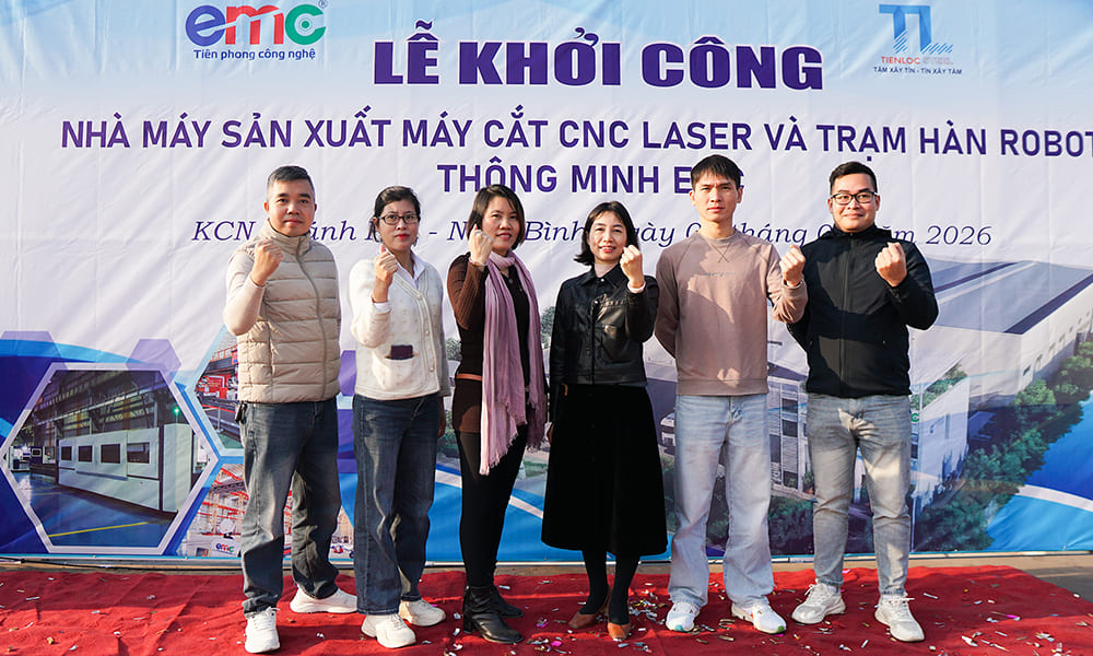 Khởi Công Nhà Máy EMC Ninh Bình