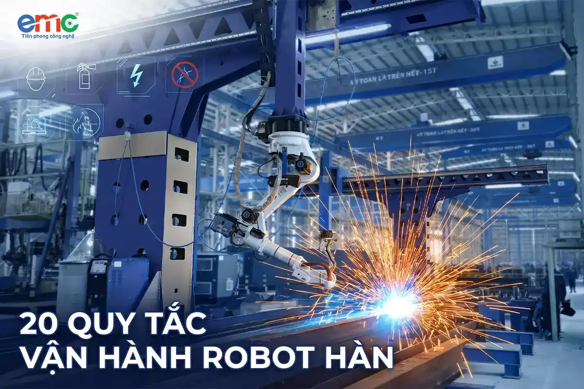 20 quy tắc nằm lòng để vận hành Robot Hàn đúng kỹ thuật