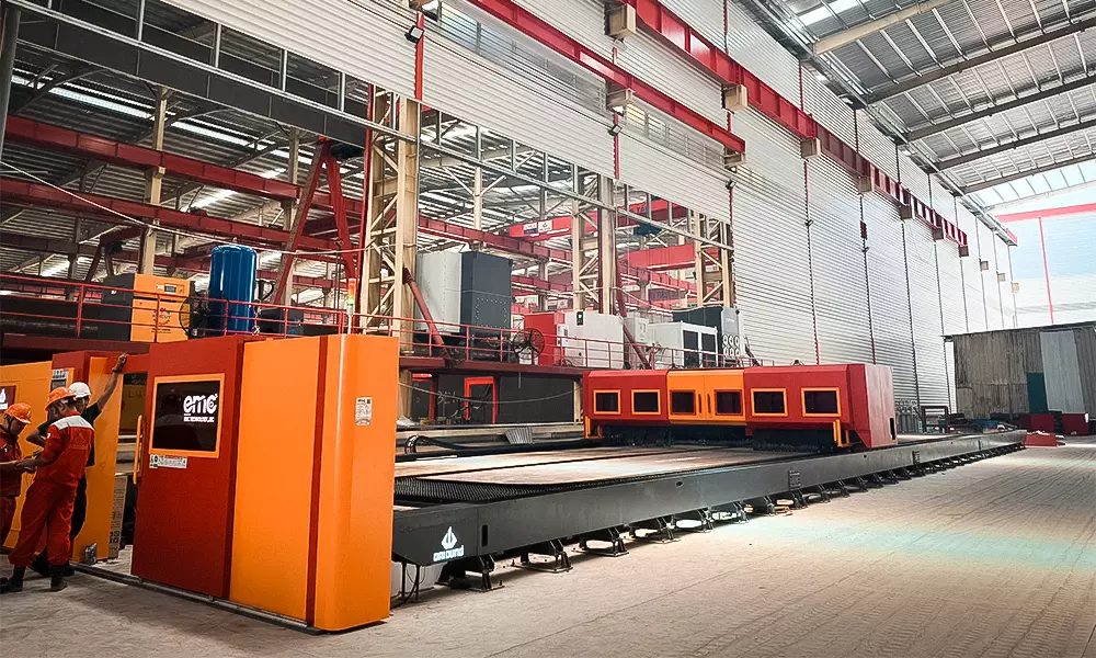 Máy Cắt Laser 80kW Tại Nhà Máy Đại Dũng Nghi Sơn