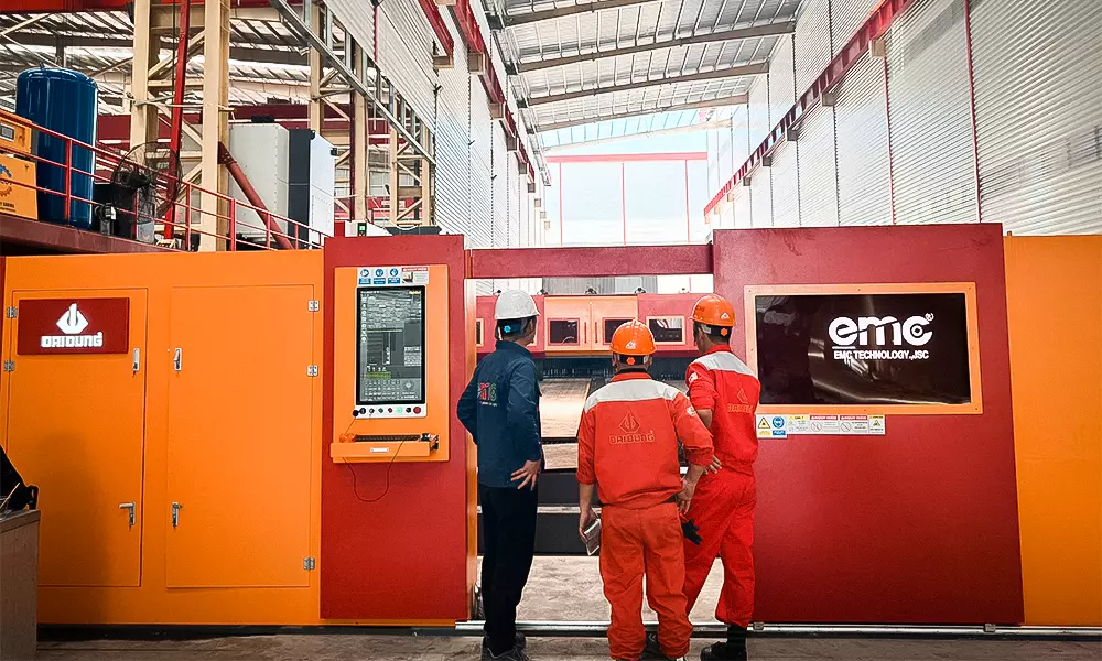 Máy Cắt Laser 80kW Tại Nhà Máy Đại Dũng Nghi Sơn