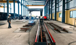 Robot Hàn Tự Động Cantilever Tại Công Ty Đóng Tàu Đại Dương