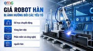 Các yếu tố ảnh hưởng đến giá robot hàn