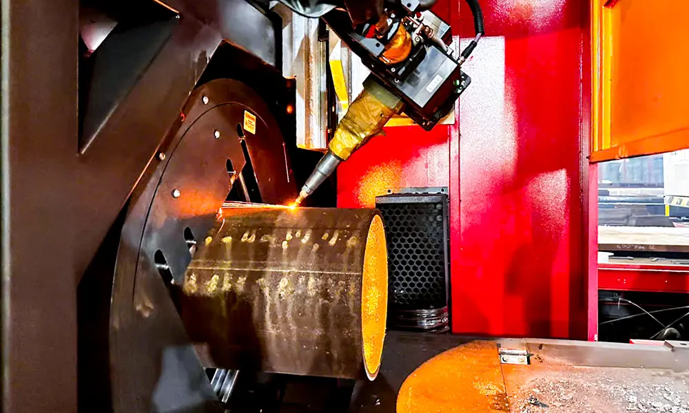 Máy cắt laser ống kim loại