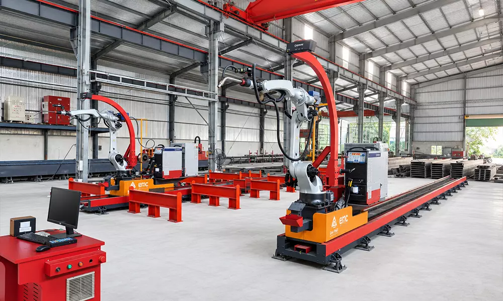 Robot hàn thông minh tại công ty Đại Phát - Tuyên Quang