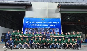 Thi khảo sát năng lực vận hành máy cnc tại EMC