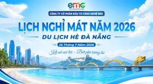 Thông báo lịch nghỉ mát công ty EMC 2026