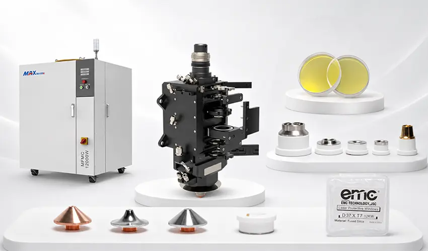 Linh kiện laser, phụ kiện laser chính hãng EMC