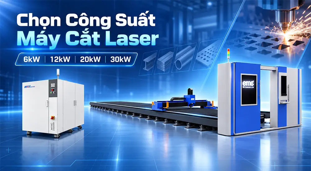 Cách chọn máy công suất máy cắt laser