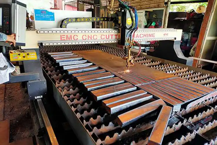 Cắt bản mã oxy gas